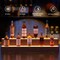 Edge Collections – 37 Inch – LED Lighted Liquor Bottle Display Shelf with App & Remote Control, Freestanding Bar Shelf – 1 Piece